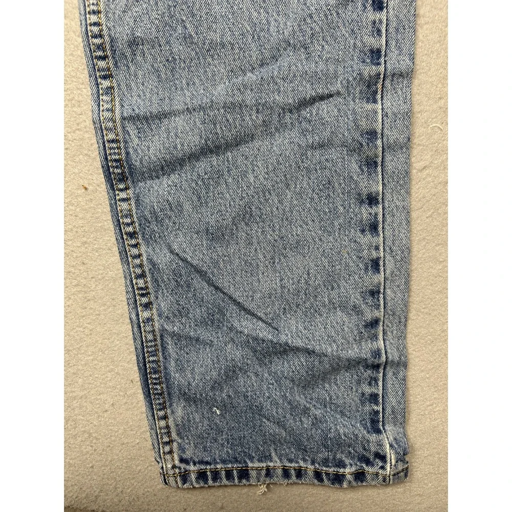 Levi's 505 Regular Fit Cotton Denim Light Wash Blue W34 L34 Mens